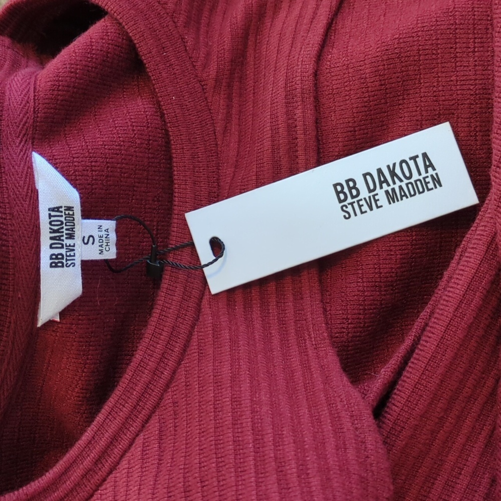 BB Dakota Steve Madden Ribbed Sweater Mini-Dress - Picture 11 of 14